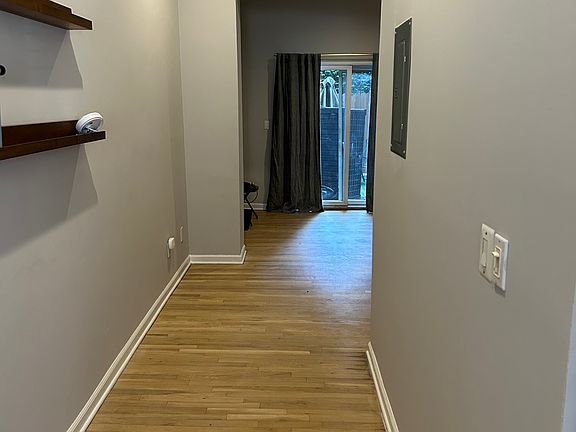 hallway from kitchen