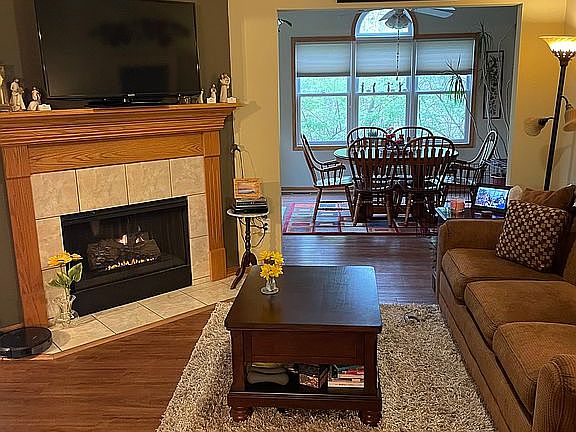 Gas fireplace
