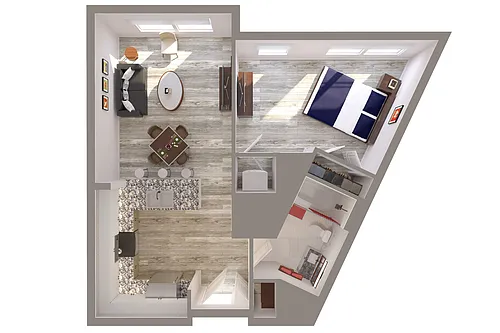 Floor plan Silversmith