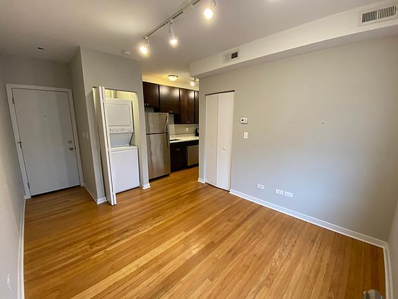 Living room and kitchen