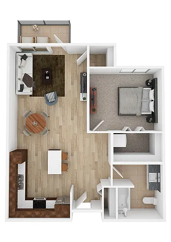Floor plan D1