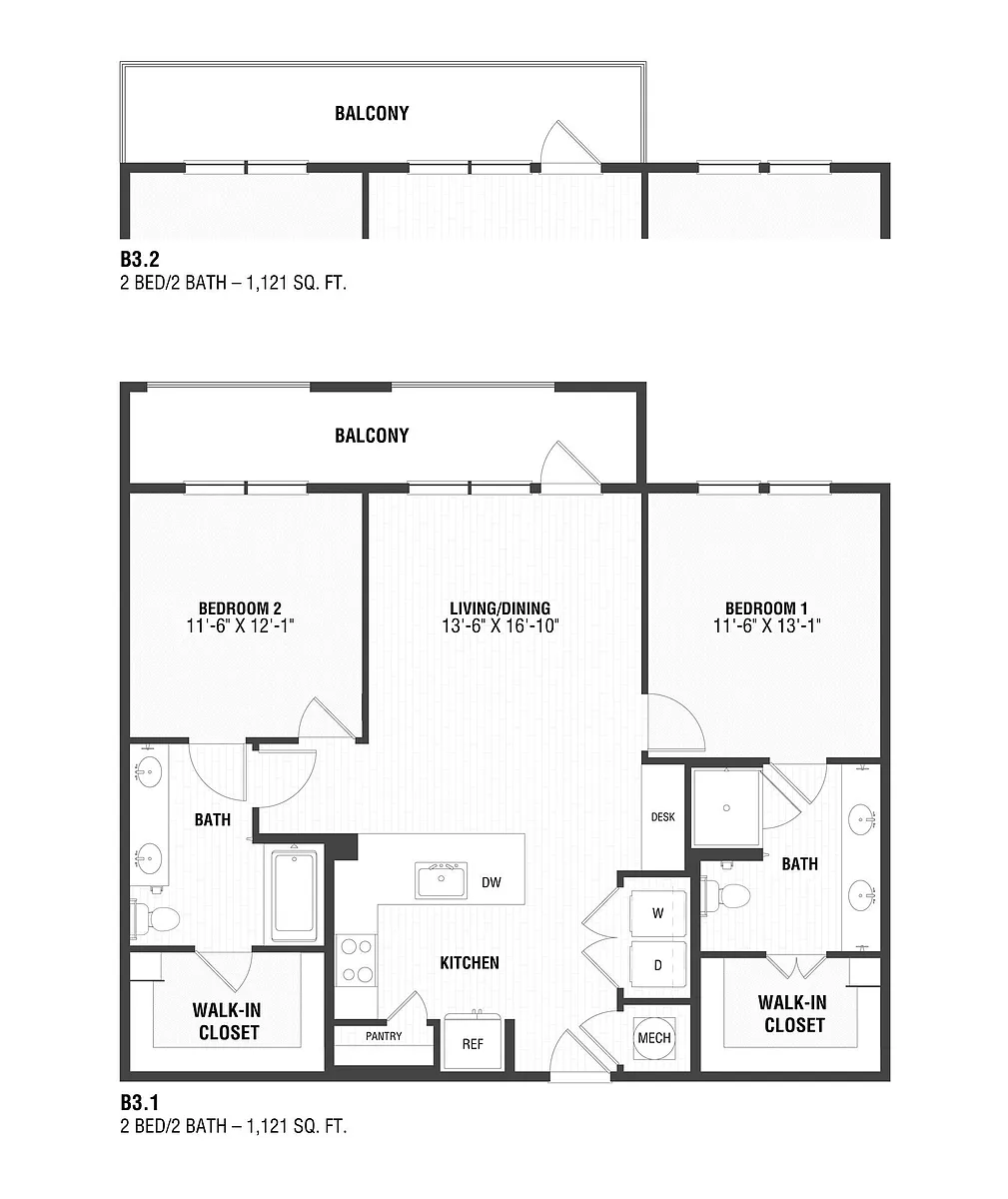 Floor plan B31