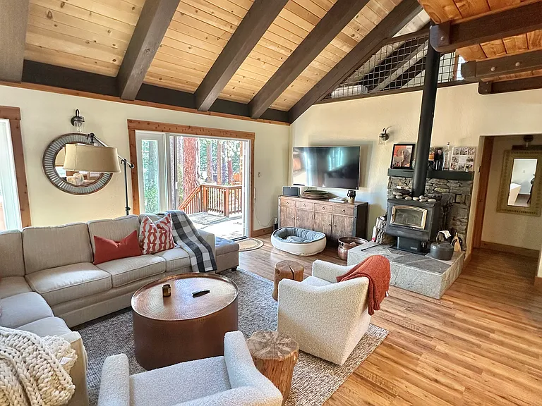 Living Room + Wood Burning Stove