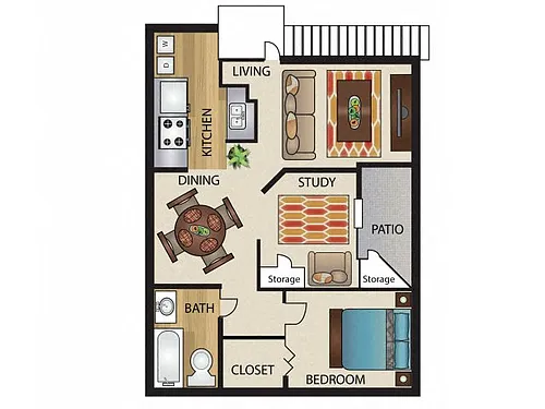 Floor plan A3G