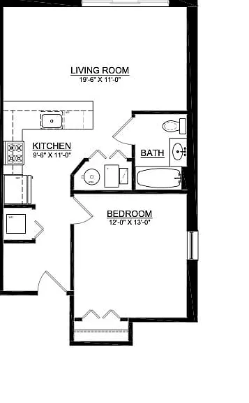 Floorplan D Floorplan D