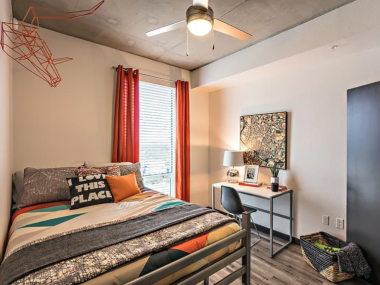 Bedroom 1Signature 1909 - Luxury Off-Campus Apartments Near University of Texas Austin UT - 1909 Rio Grande Street