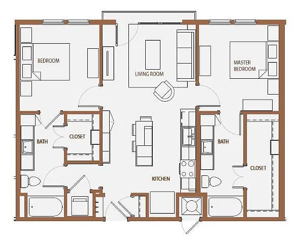 Floor plan B1