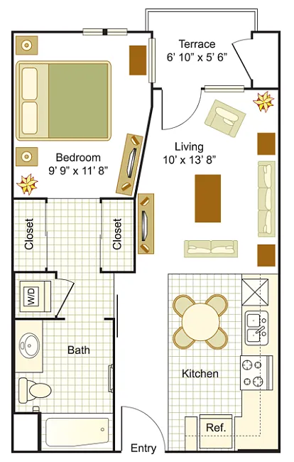 Floor plan 1A