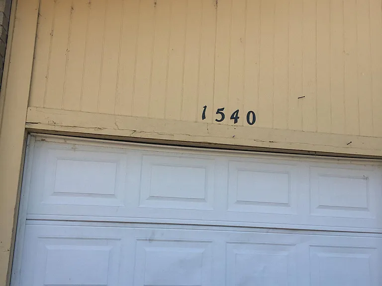 Attached garage