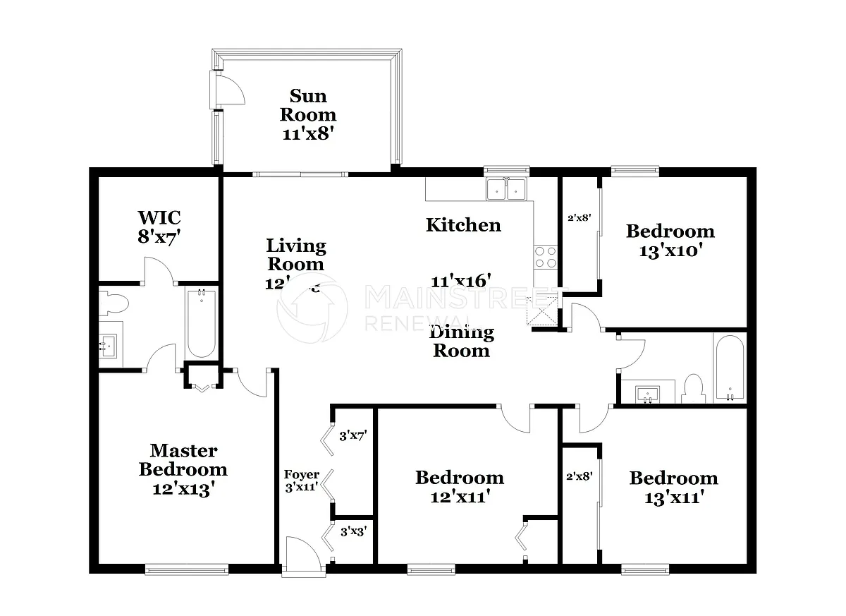 Floor Plan - 1163 Barfield St