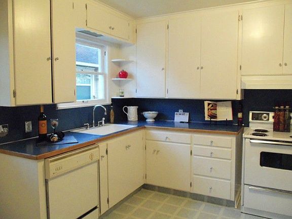 Sunny kitchen with tons of storage. All appliances included.