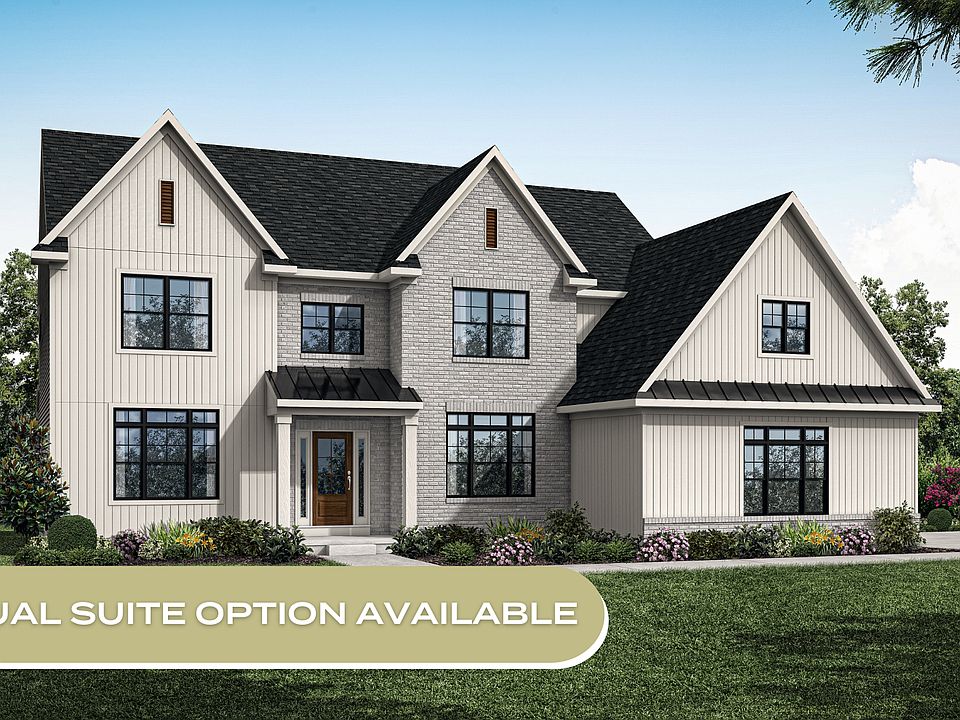 Front Elevation of the Nottingham Model from Garman Builders