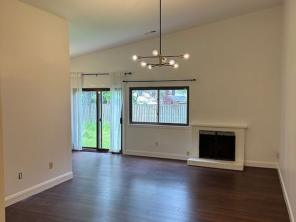 Living Room with High Ceilings and new lighting