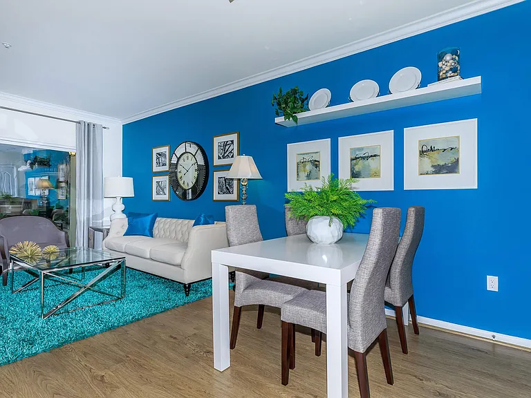 Dining Room and Living Room