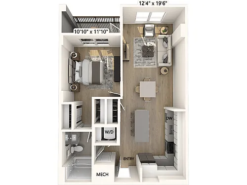 Floor plan A3AM - Design Collection I
