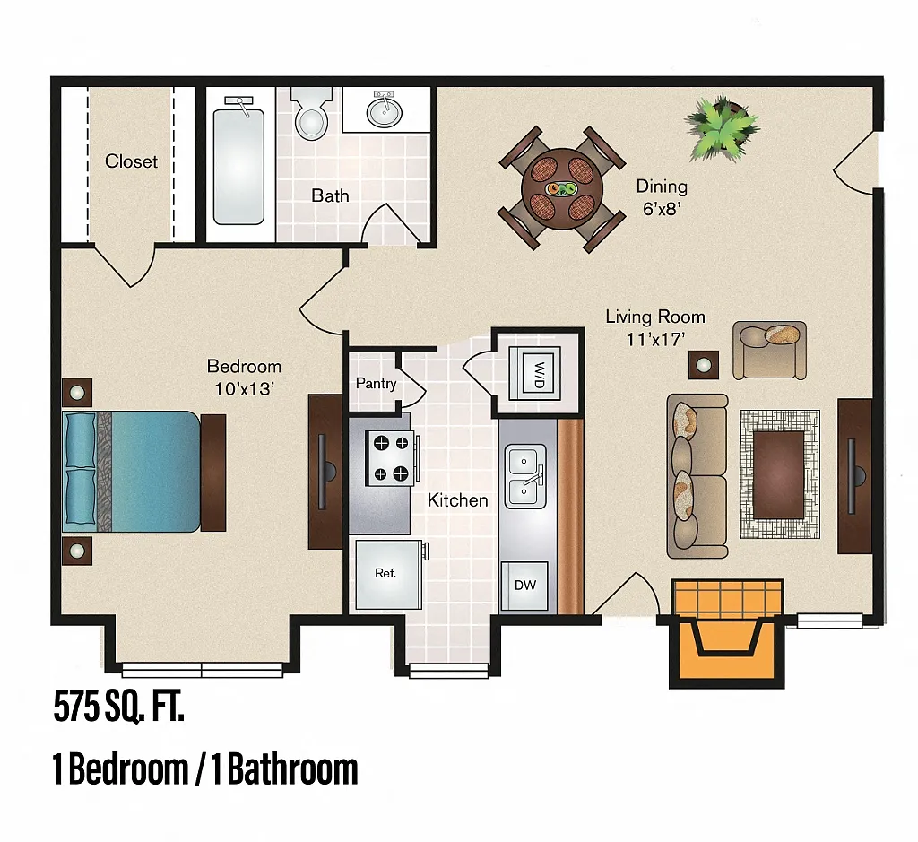 Floor plan Andover - A2