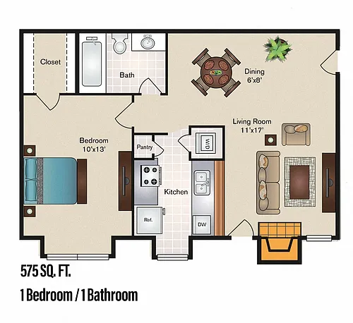 Floor plan Andover - A2