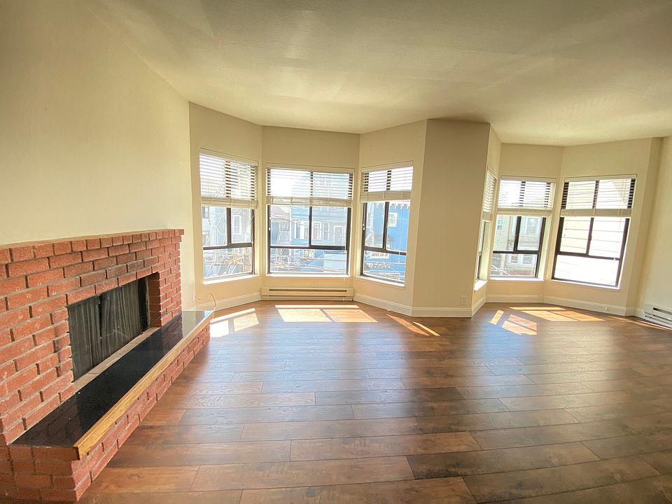 Open living room facing the front of the unit.