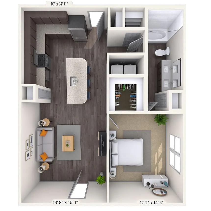 Floor plan Brown