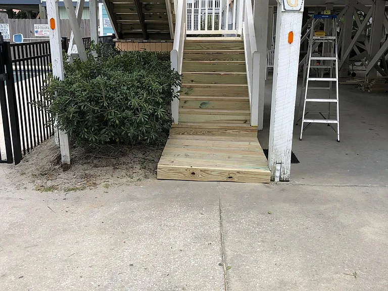 New stairs
