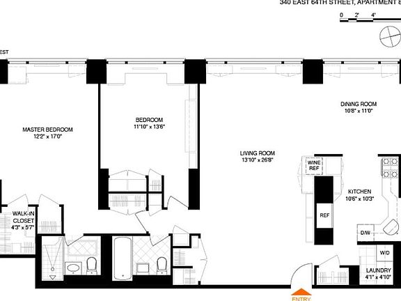 2nd image of 340 E 64th St APT 8S