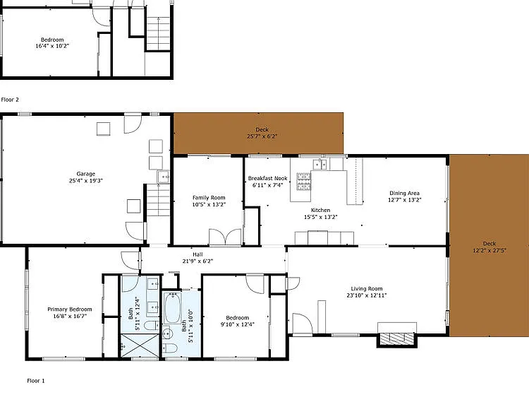 All Floors with dimensions