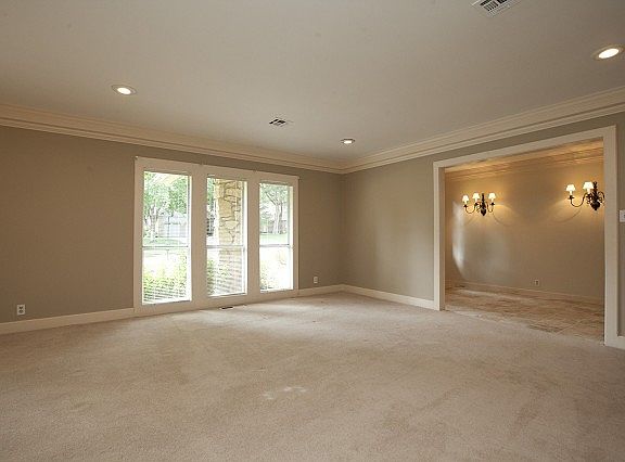 Large windows for natural lighting