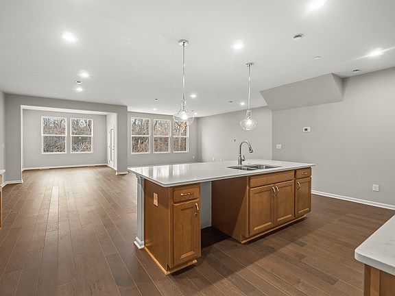 Kitchen into Gathering Room