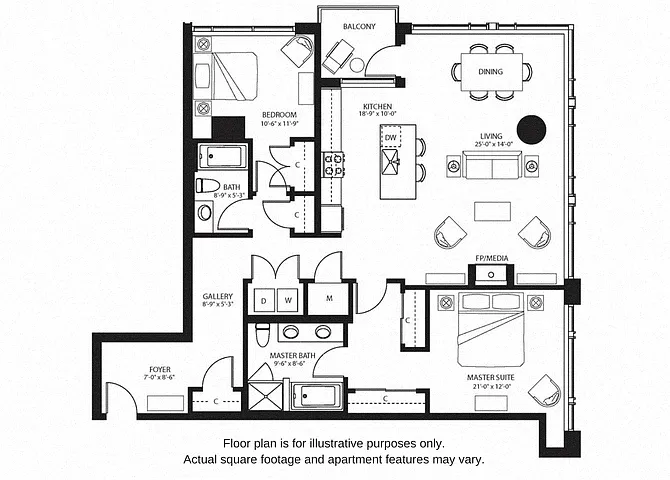 Floor plan B8 North