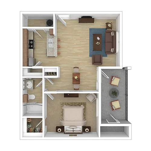 Floor plan A1A