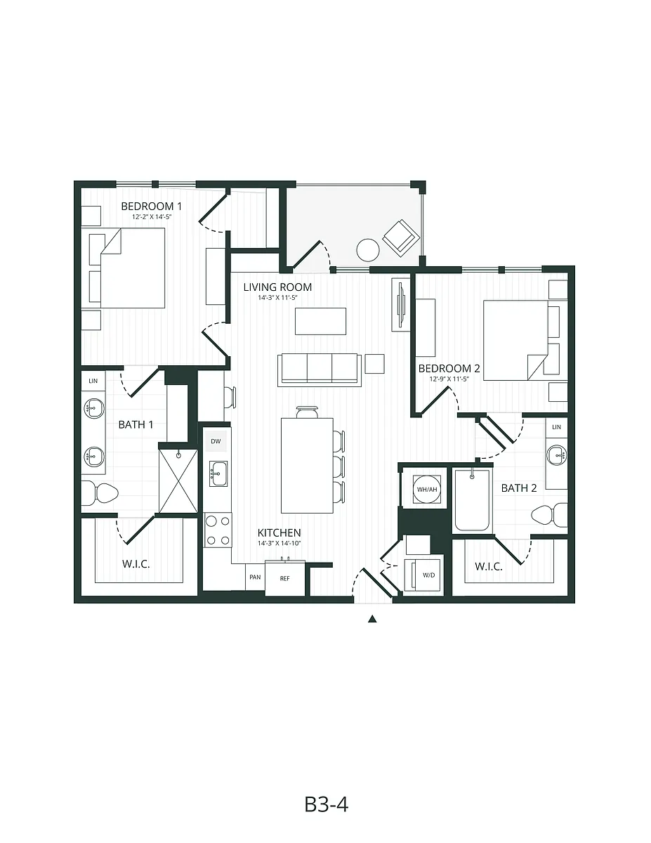 Floor plan B34