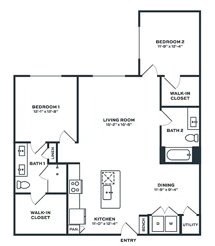 Floor plan B2A