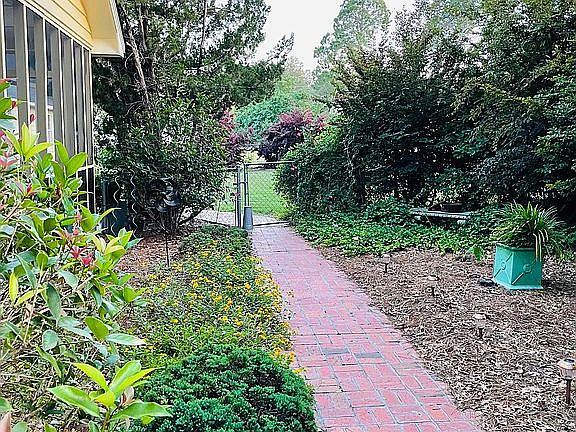 Back walkway to yard/SheShed