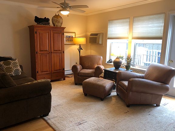 Living area shown with furniture