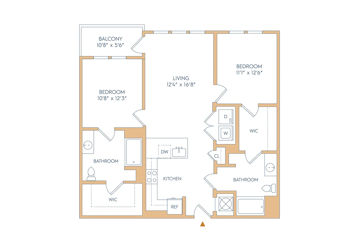 Floor plan B1A