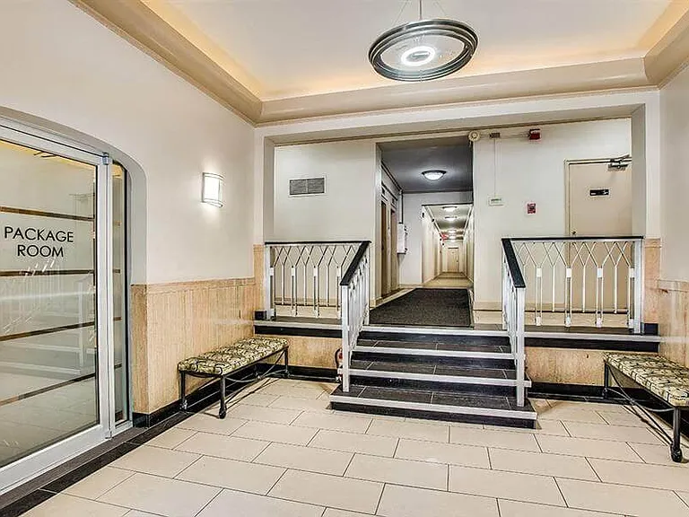 The York lobby and package room