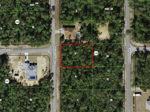 8521 N Farrington Dr, Citrus Springs, FL 34433