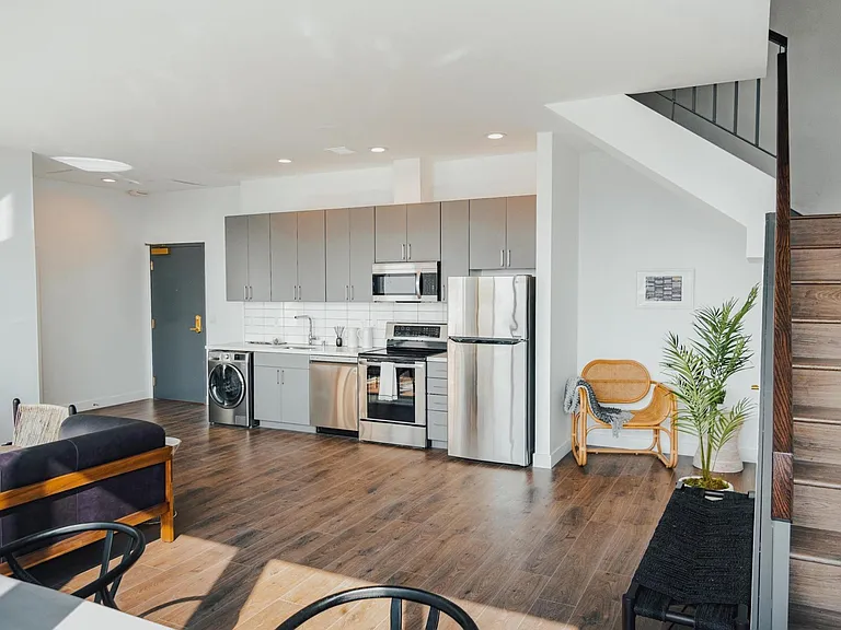 Penthouse units are two stories