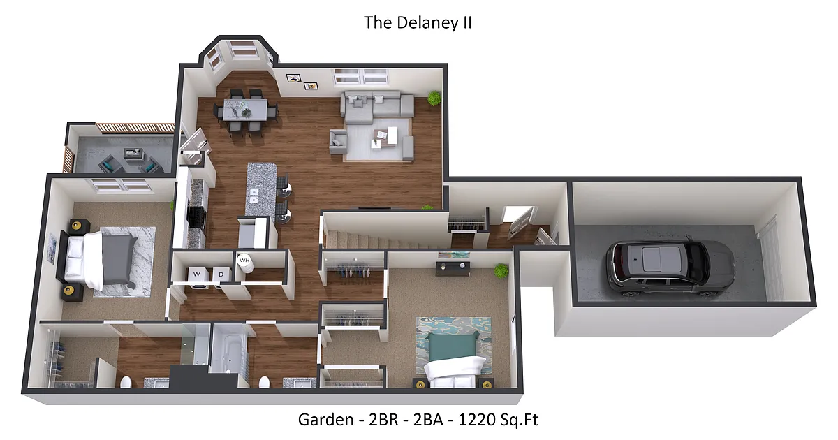 Floor plan DELANEY II