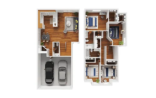 Floor plan 4x2.5 - C1
