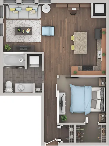 Floor plan A1