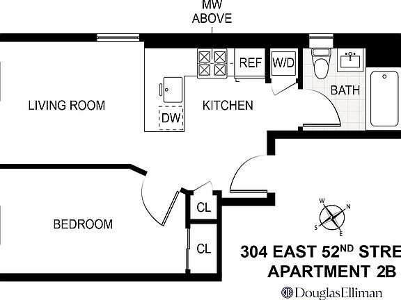 2nd image of 304 E 52nd St #2B