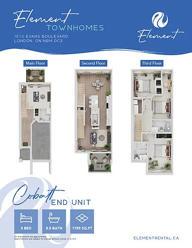 Floor plan Cobalt - End