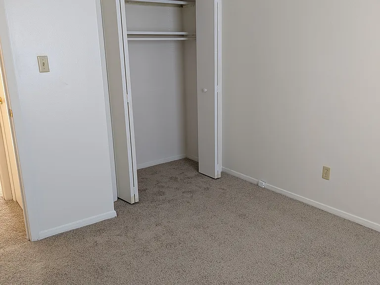 Second bedroom with closet