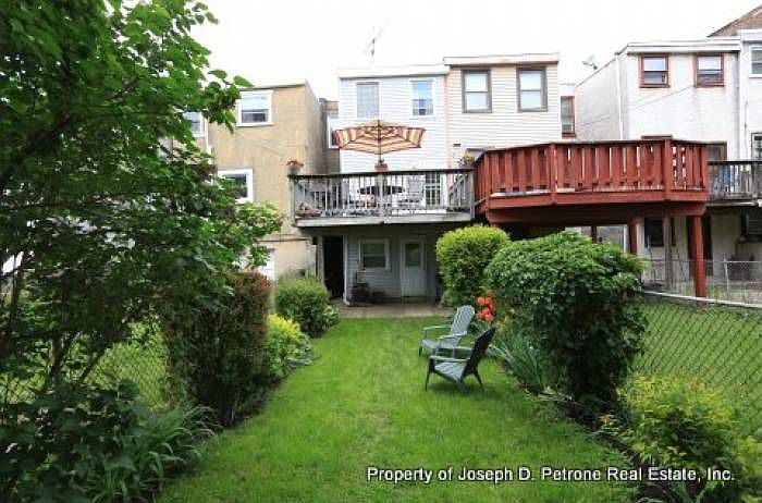 Rear of Property