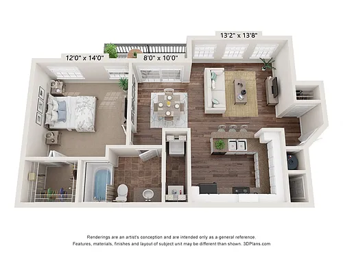 Floor plan A1