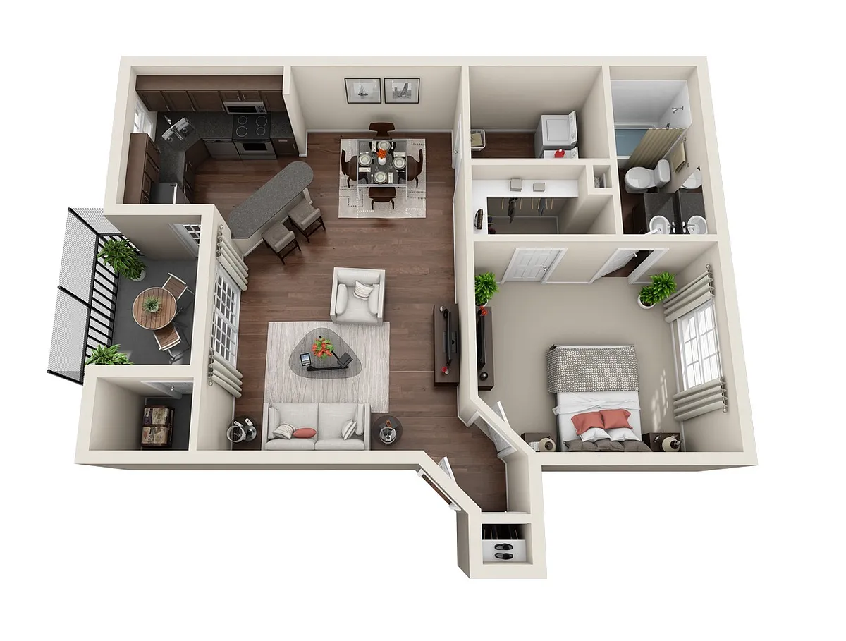 Floor plan Saddlebrook