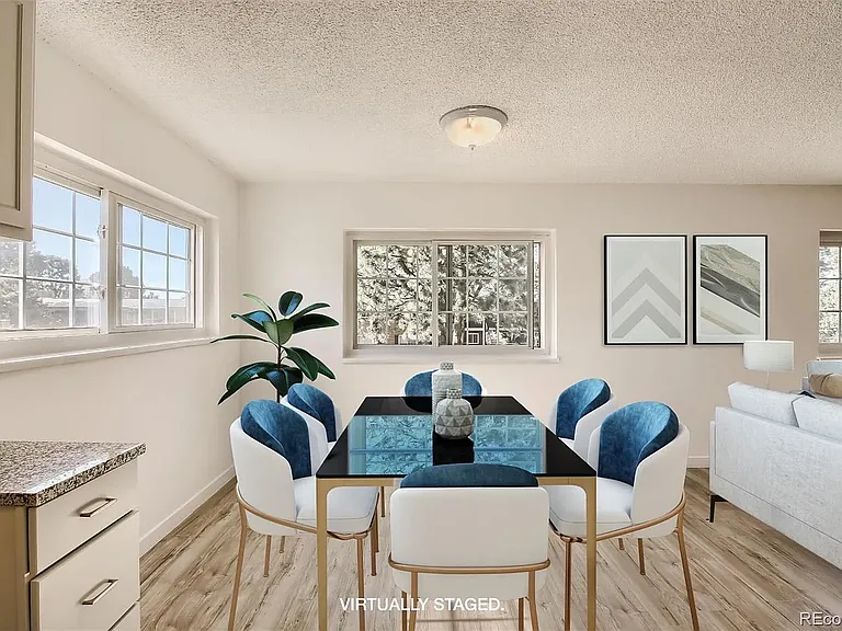 Living/dining area