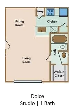 Floor plan Dolce