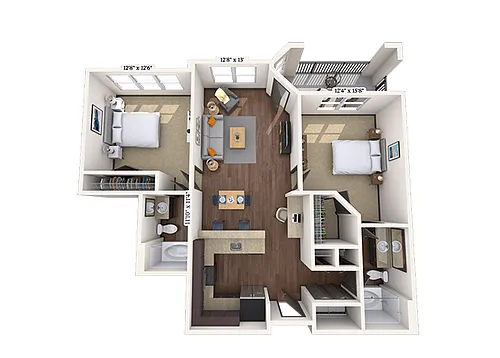 Floor plan Bungalow